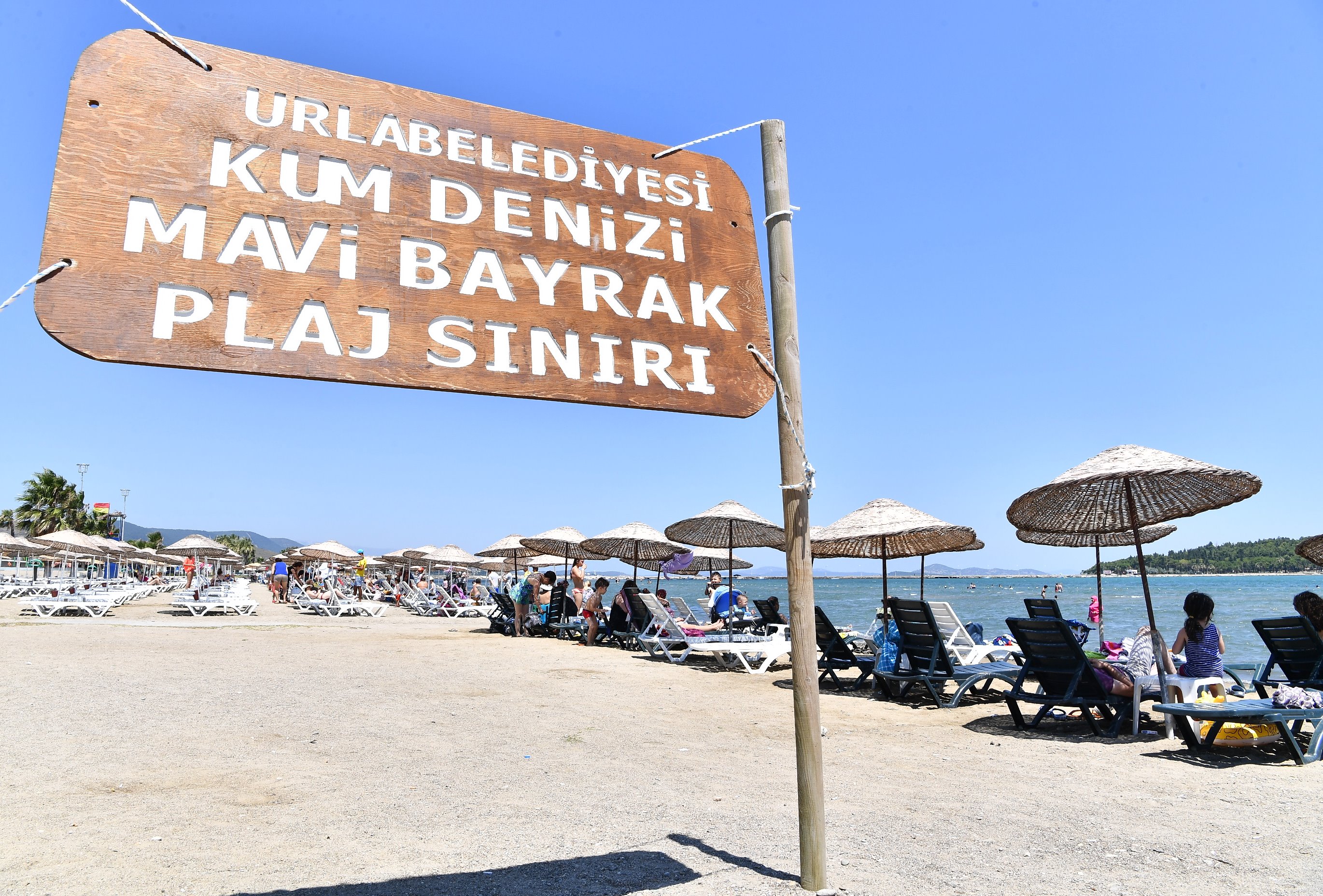 Urlada "mavi bayrak" bereketi