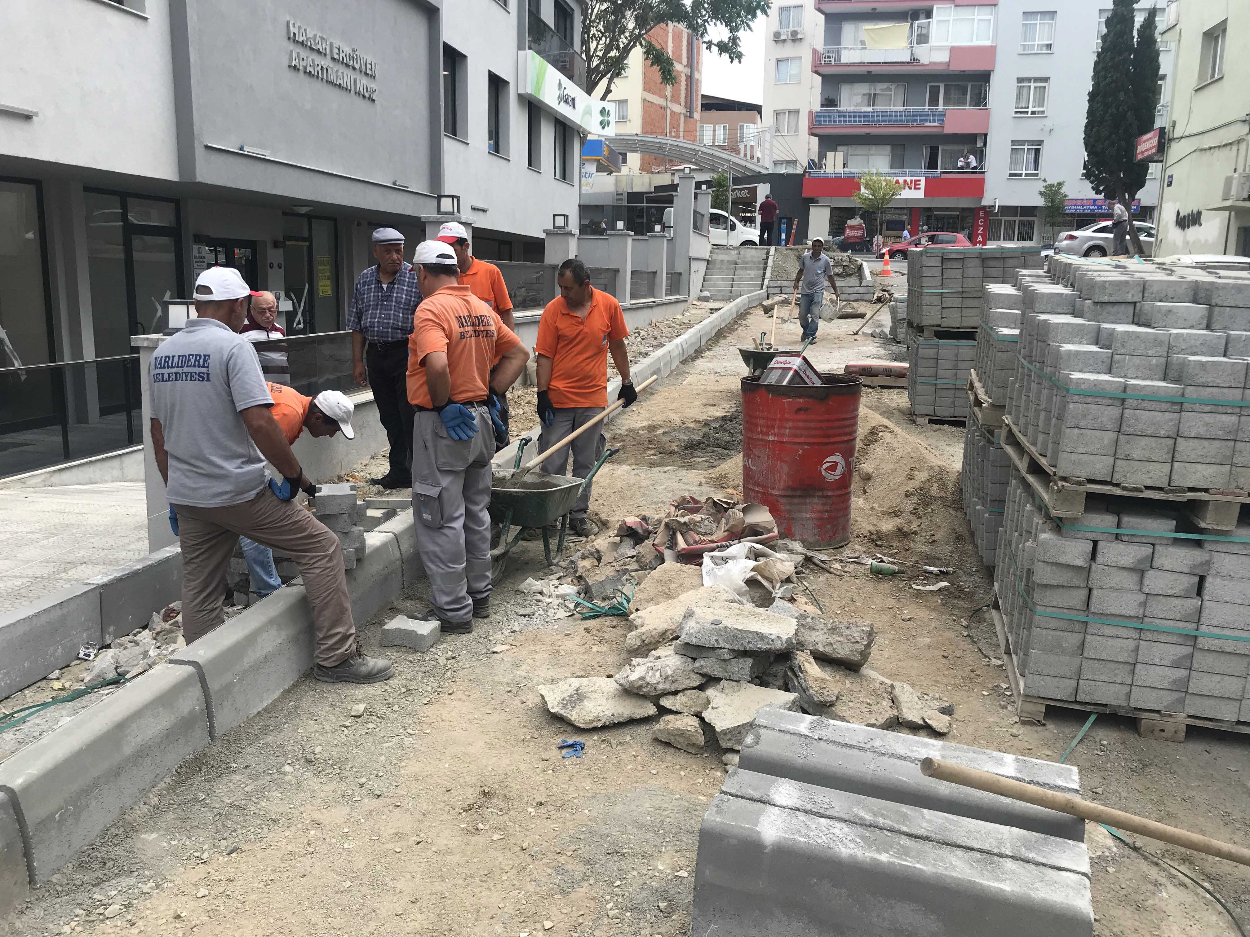 Narlıderenin sokaklarına sihirli dokunuş!