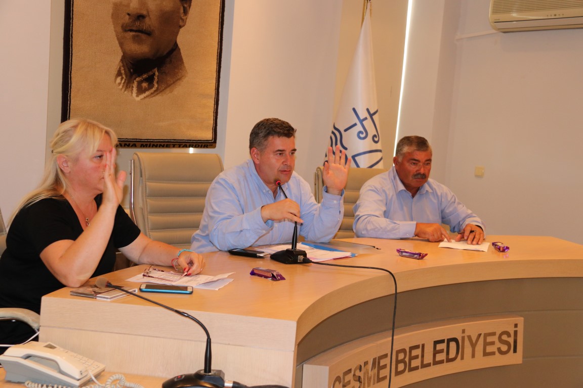 Çeşmeye yeni hizmet binası için önerge