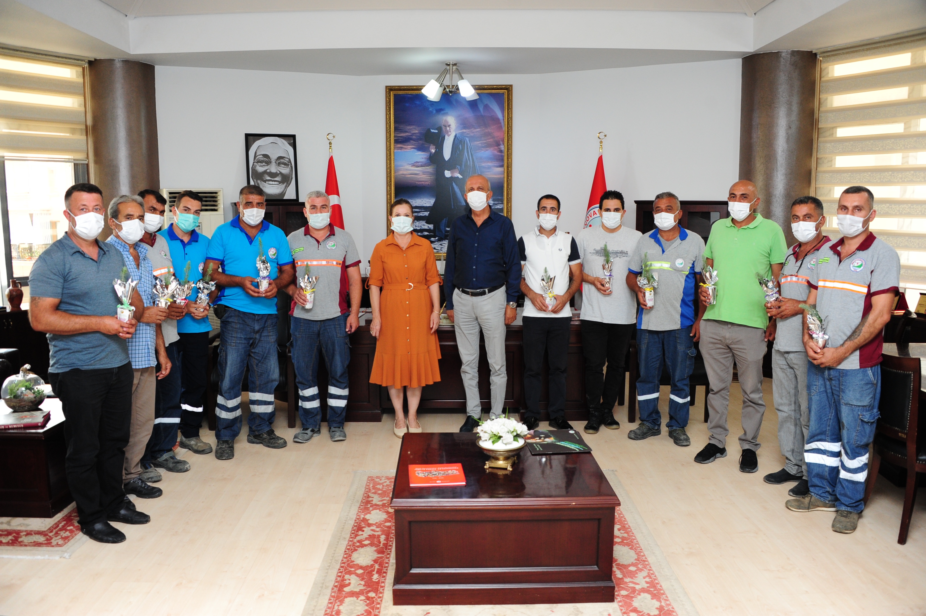 Balçova Alev Savaşçılarına Anlamlı Hediye