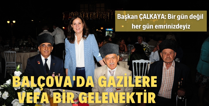 Başkan Çalkaya'dan Gazilerin Onuruna Yemek