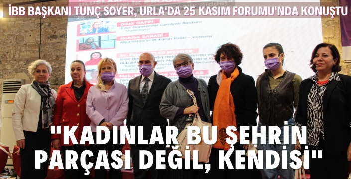 URLA, Kadına Yönelik Şiddete Karşı Birleştirdi
