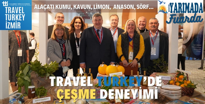 ÖZLEYENE: Alaçatı Kumu, Çeşme Standında!