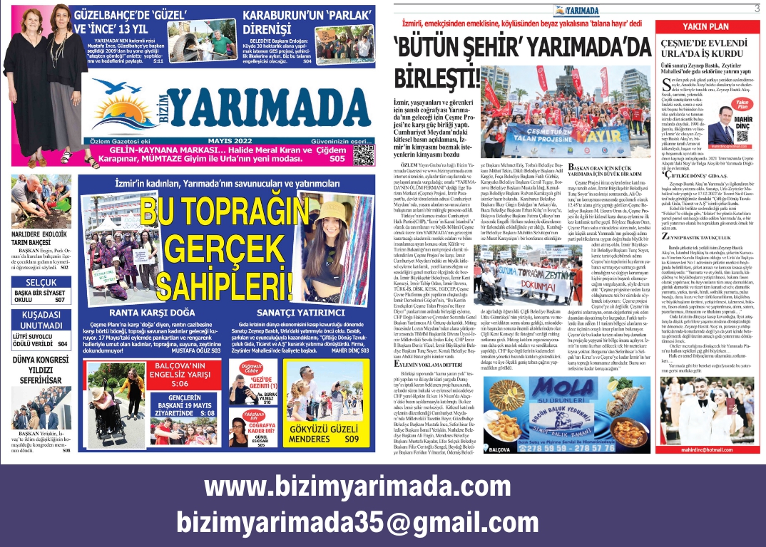 Bizim YARIMADA 19 Mayıs Sayısı, Okurlarıyla Buluştu
