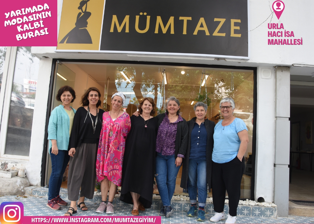 Urla'da Modanın Kalbi MÜMTAZE Giyim'de Atıyor
