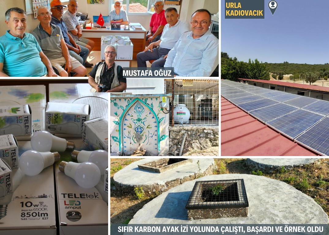 Sıfır Karbon Ayak İzli Urla Kadıovacık Örnek!