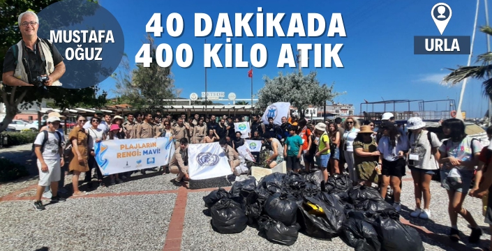Urla'da Deniz Dibi Ve Kıyı Temizliği