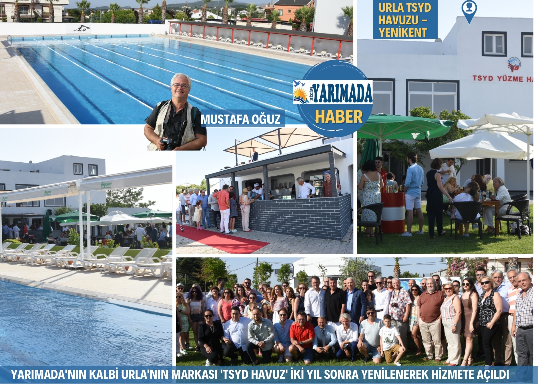 Yarımada'da Urla'nın Markası TSYD Havuz Hizmete Açıldı