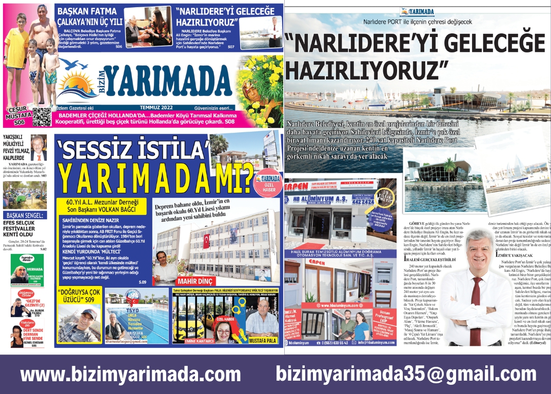Bizim YARIMADA Temmuz 2022 Sayısı, Okurlarıyla Buluştu