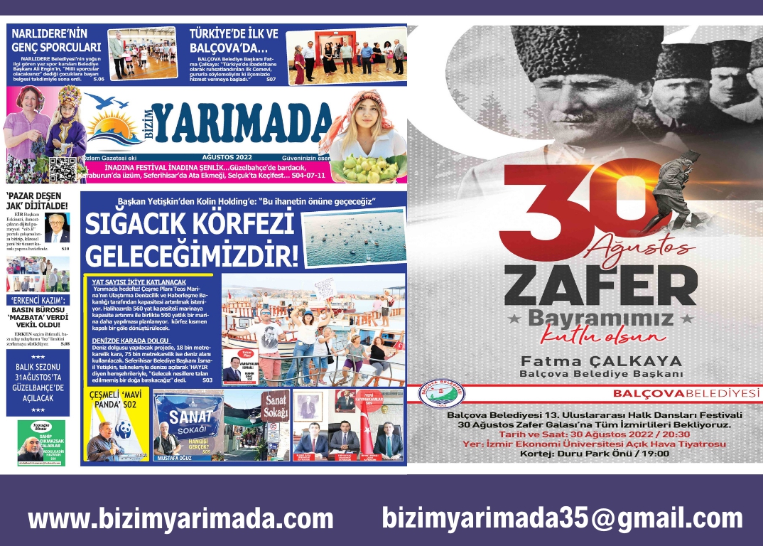 Bizim YARIMADA Ağustos 2022 Sayısı, Okurlarıyla Buluştu