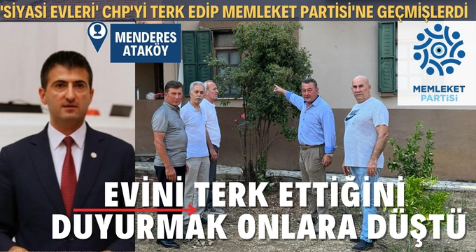 "Teğmen Çelebi, Menderes'teki evini apar topar terk etti"