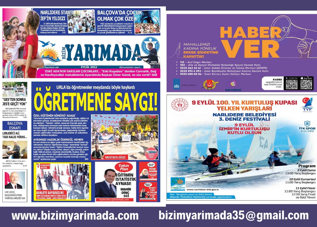 Bizim YARIMADA Eylül 2022 Sayısı, Okurlarıyla Buluştu