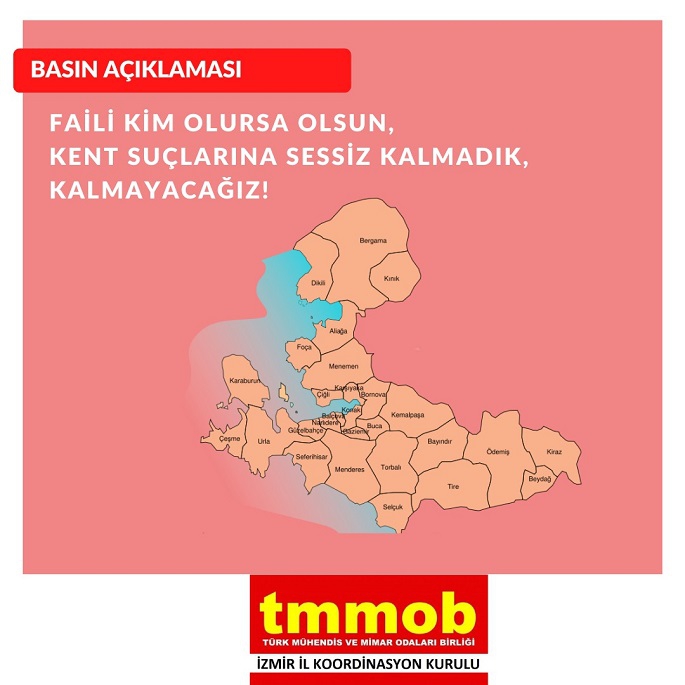 "Kent suçlarına sessiz kalmadık, kalmayacağız"