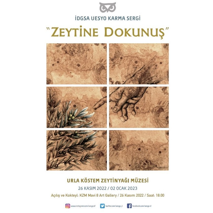 Zeytine sevdallılar sergi açtı