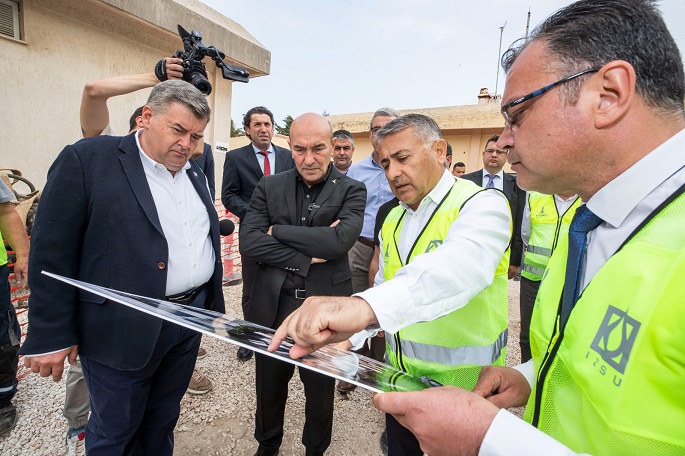 Başkan Soyer, Çeşme'deki yatırımları inceledi