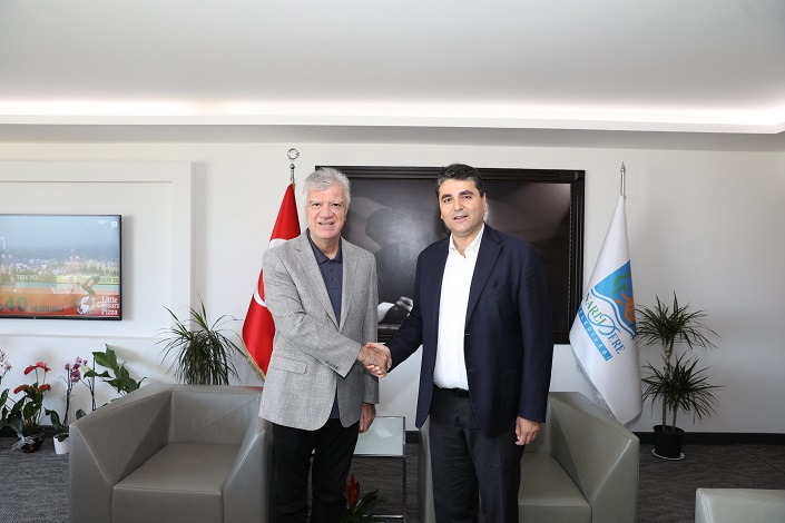DP Lideri Uysal'dan Narlıdere Başkanı Engin'e Ziyaret