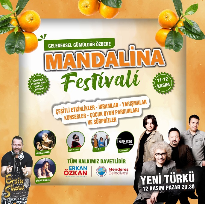 Mandalina Festivali İçin Geri Sayım