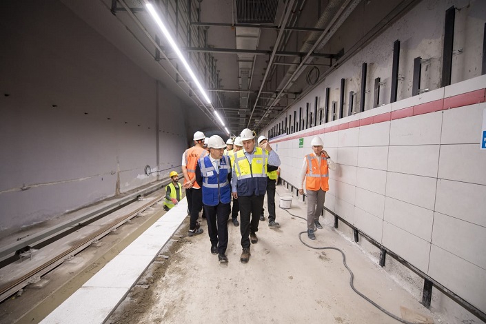 Narlıdere Metrosu’nda sona doğru