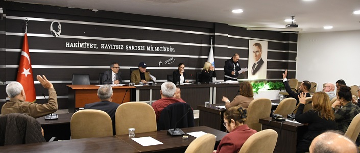 Narlıdere'de yılın son meclisi