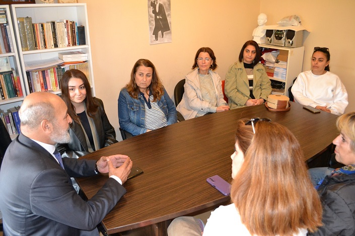Urla Belediye Başkan A. Adayı Hakan Alabalık, STK turunda