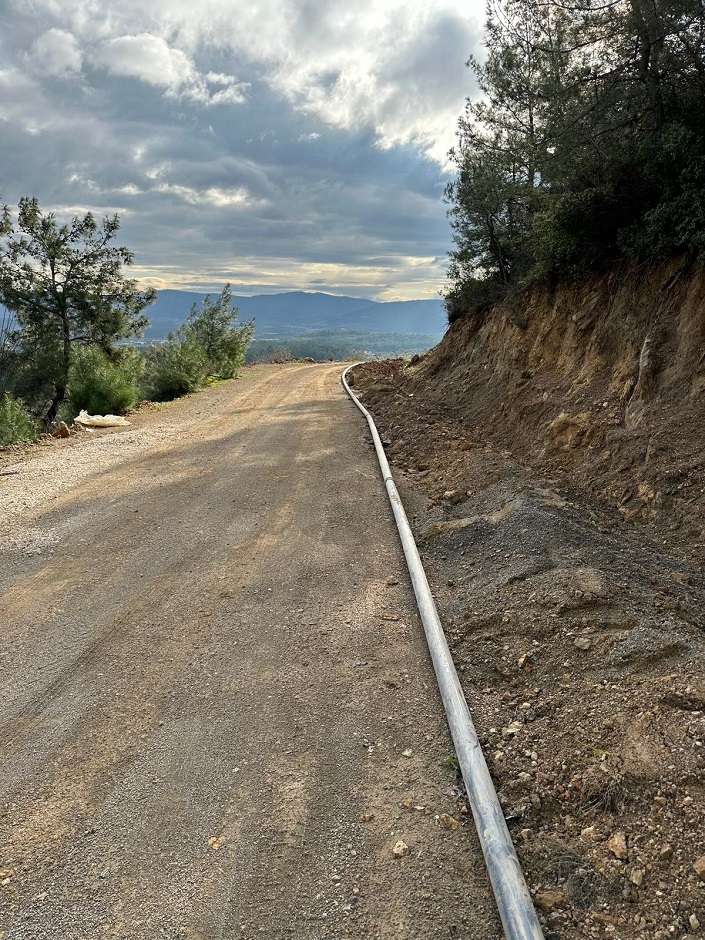 Menderes'te Yeni Besleme Hattı
