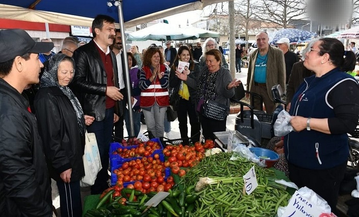 TİP İzmir Aday Tanıtımı Öncesi Urla'da Sahadaydı