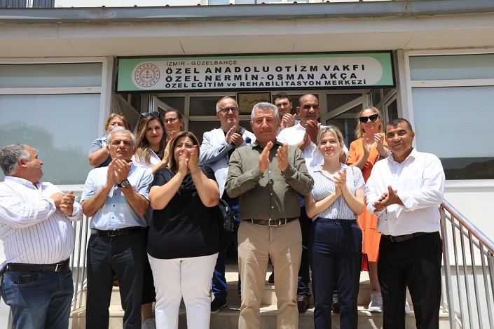 Güzelbahçe'de Otizm Vakfı Okulu'na Tahliye