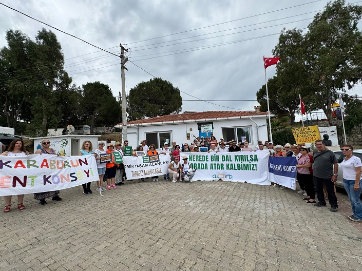 Karaburun'da ÇED Barikatı  