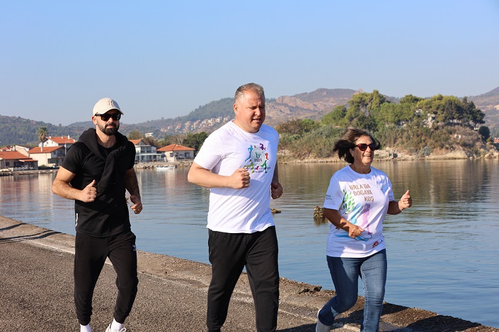 Urla'da Bir'İZ Koşusu Kum Denizi’nde Yapıldı